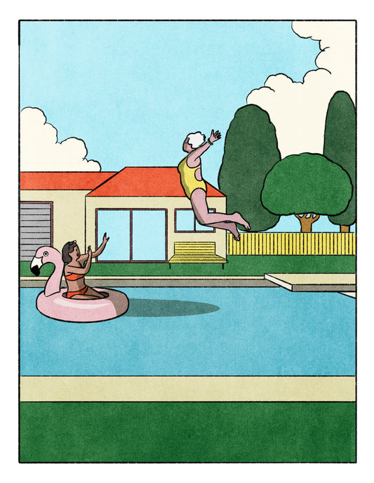 Forever Young – Illustration af Klaus Kremmerz