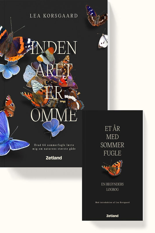 Sommerfuglepakken: Inden året er omme + Et år med sommerfugle