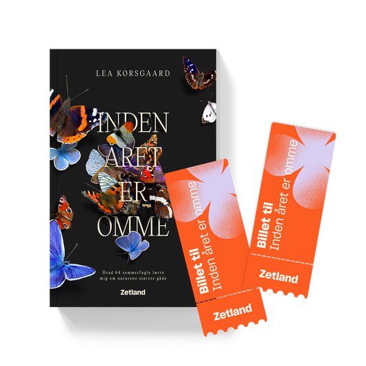 INDEN ÅRET ER OMME bog + to billetter til foredragsshow med Lea Korsgaard.