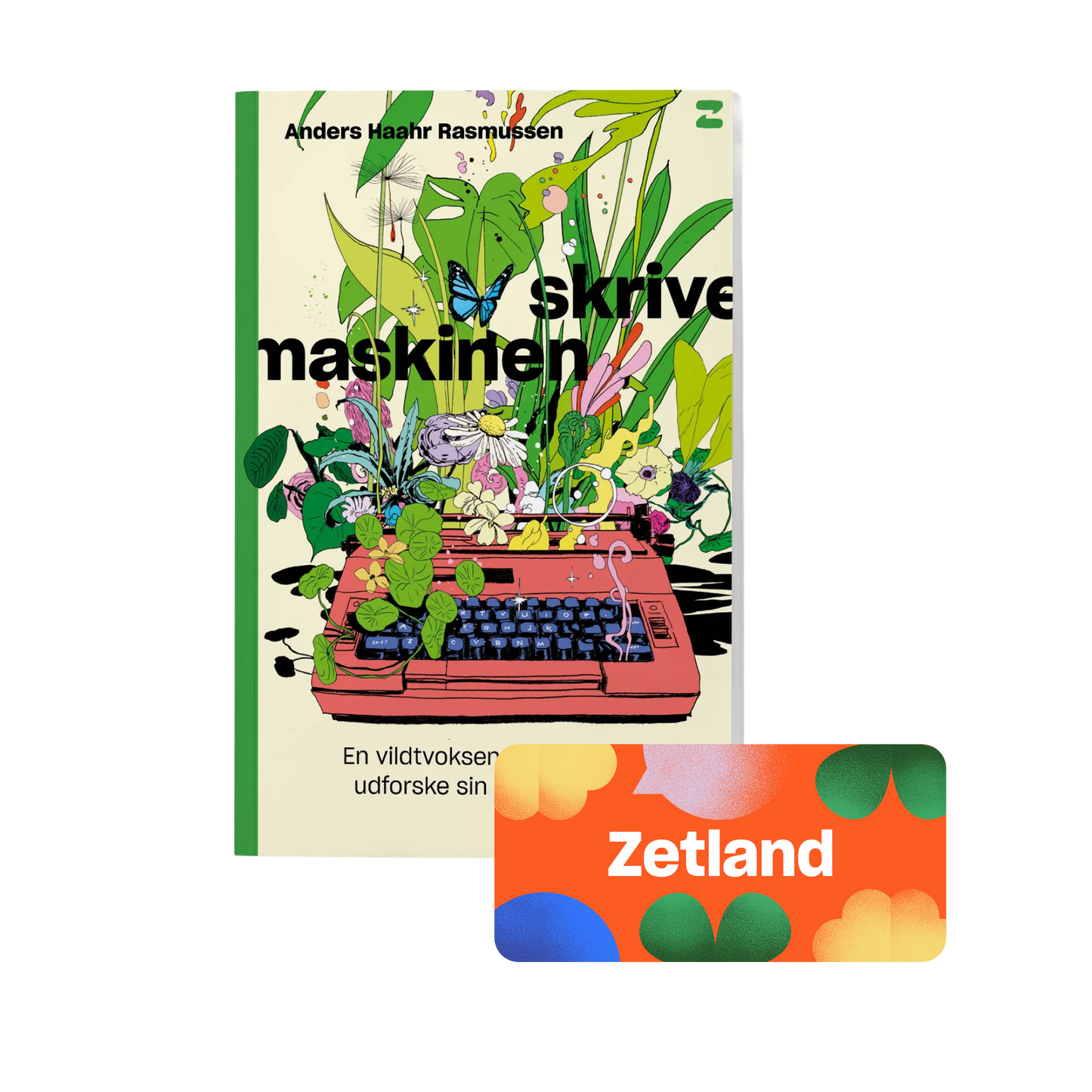Skrivemaskinen + tre måneders gavekort til Zetland