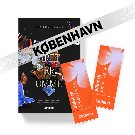 INDEN ÅRET ER OMME bog + 2 billetter til foredragsshow med Lea Korsgaard.