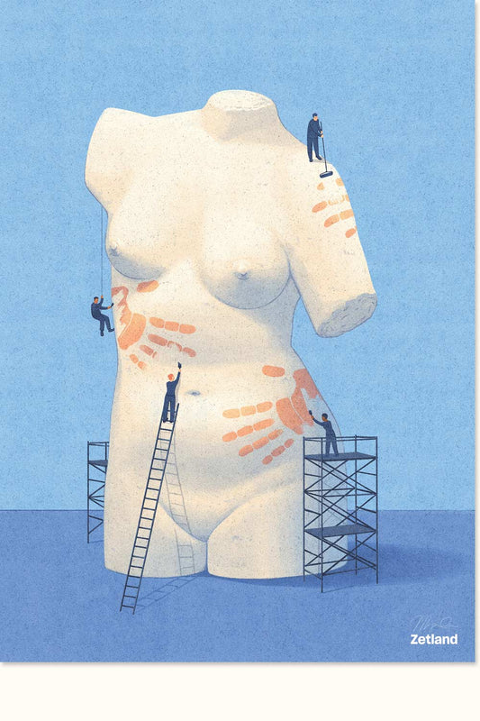 MeToo - Plakat af Myriam Wares