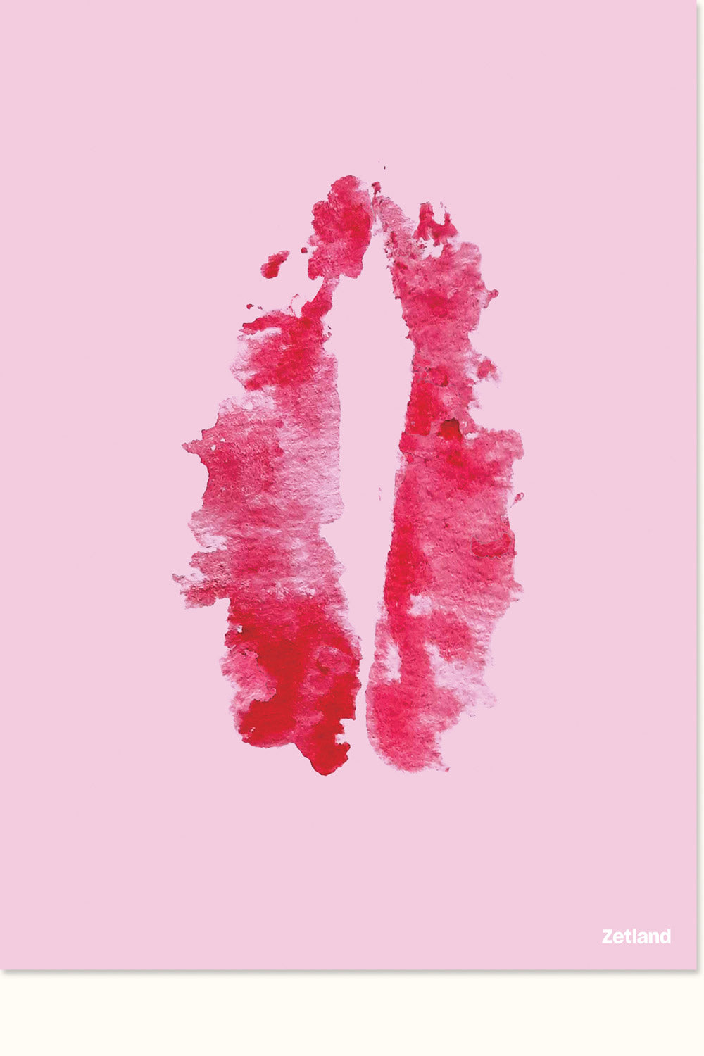 Lips – plakat af Julie Ravn Hansen