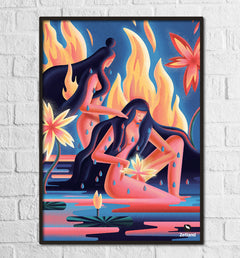 Hot – plakat af Maria Fadeeva