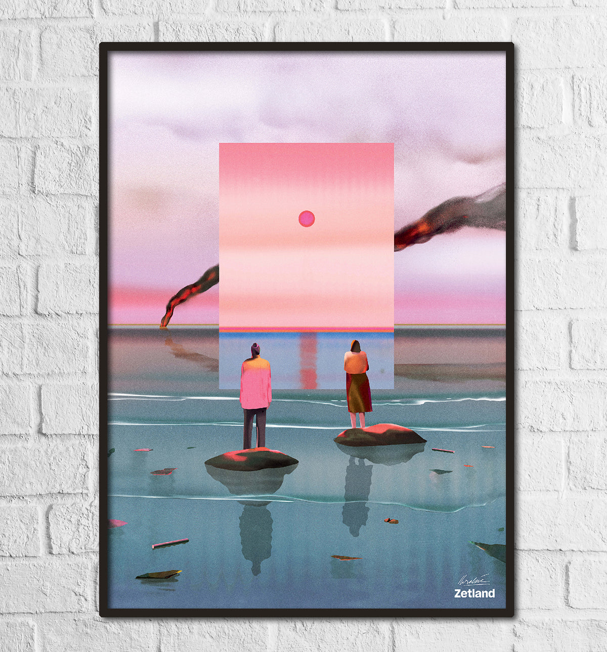 Inseparable – plakat af Ibrahim Rayintakath