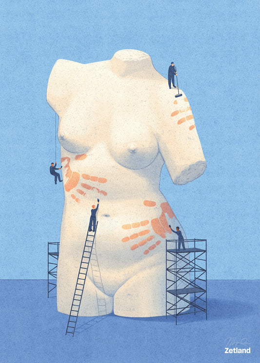 MeToo - Plakat af Myriam Wares